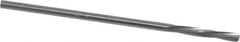 Magafor - #49 Solid Carbide 4 Flute Chucking Reamer - Spiral Flute, 0.0728" Straight Shank, 7/16" Flute Length, 1-31/32" OAL - Best Tool & Supply