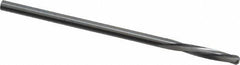 Magafor - 2.159mm Solid Carbide 4 Flute Chucking Reamer - Spiral Flute, 0.085" Straight Shank, 7/16" Flute Length, 1-31/32" OAL - Best Tool & Supply