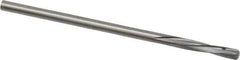 Magafor - #44 Solid Carbide 4 Flute Chucking Reamer - Spiral Flute, 0.0858" Straight Shank, 7/16" Flute Length, 1-31/32" OAL - Best Tool & Supply