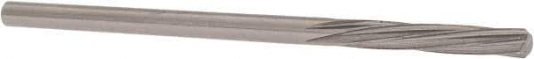 Magafor - 2.7203mm Solid Carbide 6 Flute Chucking Reamer - Spiral Flute, 0.1071" Straight Shank, 19/32" Flute Length, 2-1/4" OAL - Best Tool & Supply