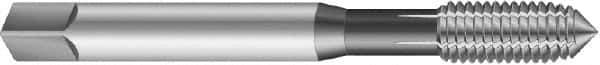 Emuge - 3/4-10 UNC 2BX Modified Bottoming Thread Forming Tap - Cobalt, Nitride Finish, 4.921" OAL, 1.181" Thread Length, Right Hand Thread, Series Rekord Druck-S - Best Tool & Supply