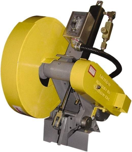 Kalamazoo - 14" Blade Diam, 1" Arbor Hole, Straight Dry Cut Chop & Cutoff Saw - 4,400 RPM, 5 hp, 220/440 Volts, 1 or 3 Phase - Best Tool & Supply