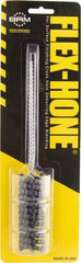 Brush Research Mfg. - 15/16" to 1" Bore Diam, 40 Grit, Aluminum Oxide Flexible Hone - Coarse, 8" OAL - Best Tool & Supply