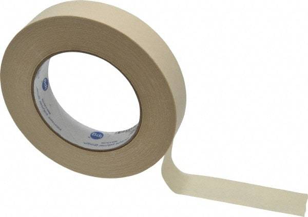 Intertape - 1" Wide x 60 Yd Long Tan Paper Masking Tape - Series PG505, 5.8 mil Thick, 20 In/Lb Tensile Strength - Best Tool & Supply