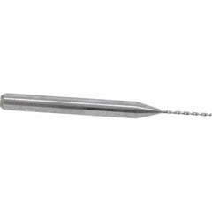 SGS - 0.65mm, 130° Drill Point, 1/8" Shank Diam, Regular Spiral Circuit Board Drill Bit - Best Tool & Supply