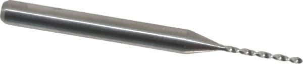 SGS - 0.85mm, 130° Drill Point, 1/8" Shank Diam, Regular Spiral Circuit Board Drill Bit - Best Tool & Supply