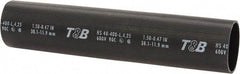 Thomas & Betts - 8" Long, 3:1, Polyolefin Heat Shrink Electrical Tubing - Black - Best Tool & Supply