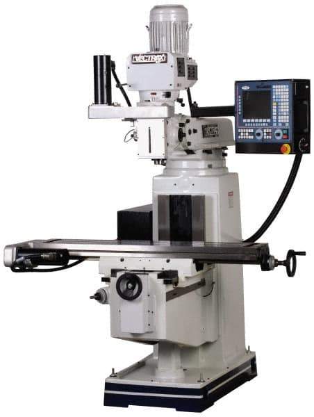 Vectrax - 54" Long x 10" Wide, 3 Phase Fagor 3 Axis 8055i CNC Milling Machine - Frequency Control, NT40 Taper, 5 hp - Best Tool & Supply