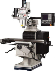 Vectrax - 54" Long x 10" Wide, 3 Phase Fagor 3 Axis 8055i CNC Milling Machine - Variable Speed Pulley Control, NT40 Taper, 5 hp - Best Tool & Supply