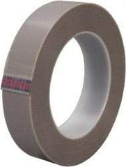 3M - 36 Yds. x 2", Gray PTFE Film Tape - 5481 Series, 6.8 mil Thick, 49 Lb./Inch Tensile Strength - Best Tool & Supply