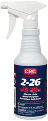 CRC - 16 oz Trigger Spray Bottle Nondrying Film Penetrant/Lubricant - Amber, 250°F Max, Food Grade - Best Tool & Supply