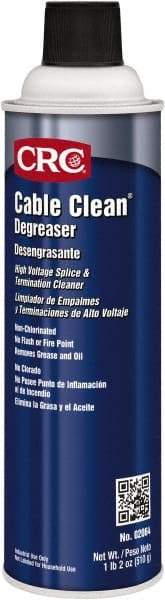 CRC - Electrical Contact Cleaners & Freeze Sprays Type: Electrical Grade Cleaner/Degreaser Container Size Range: 16 oz. - 31.9 oz. - Best Tool & Supply