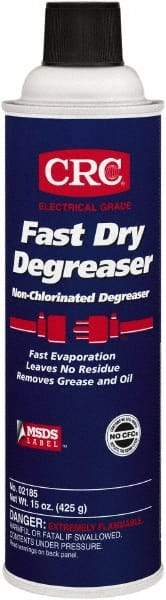 CRC - 20 oz Aerosol Cleaner/Degreaser - Aerosol, Unscented - Best Tool & Supply