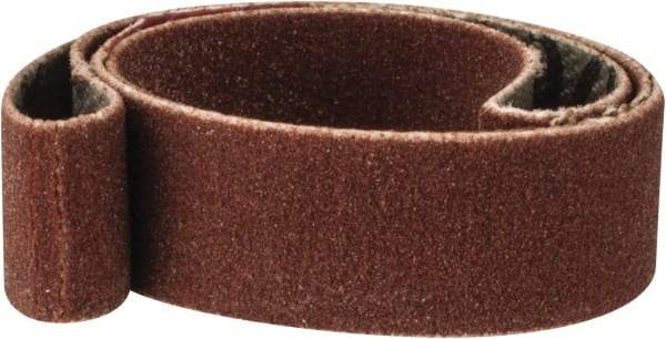 Tru-Maxx - 3/8" Wide x 13" OAL, 320 Grit, Aluminum Oxide Abrasive Belt - Aluminum Oxide, Extra Fine, Coated - Best Tool & Supply