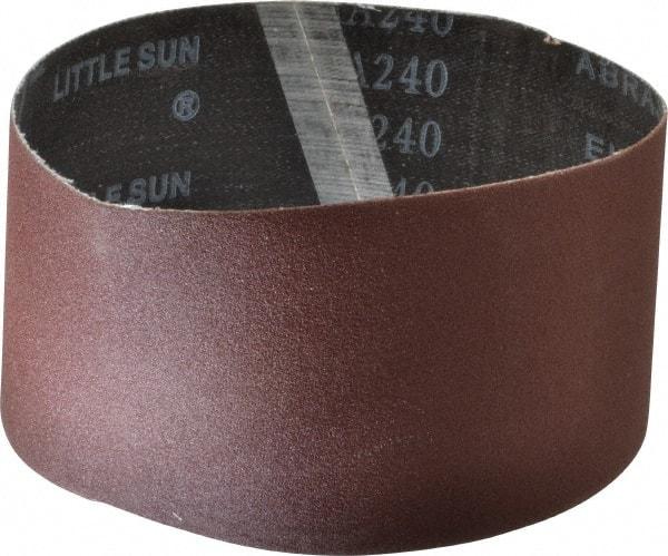 Tru-Maxx - 3" Wide x 18" OAL, 240 Grit, Aluminum Oxide Abrasive Belt - Aluminum Oxide, Very Fine, Coated - Best Tool & Supply