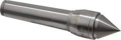 Value Collection - MT3 Taper Shank, 1.27" Head Diam Live Center - 1.1" Point Diam, 0.96" Point Len, 661 Lb Max Workpc, Standard Point - Best Tool & Supply