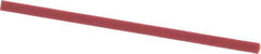 Value Collection - Triangle, Synthetic Ruby, Midget Finishing Stick - 50mm Long x 2mm Wide, Fine Grade - Best Tool & Supply