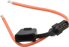 Ferraz Shawmut - 30 Amp AF Black Automotive Fuse Holder - 32 Volt, Orange #12 Wire - Best Tool & Supply