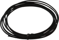 Techflex - Black Braided Expandable Cable Sleeve - 10' Coil Length, -103 to 257°F - Best Tool & Supply