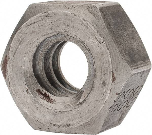 Keystone Threaded Products - 1/2-8 Acme Steel Left Hand Hex Nut - 7/8" Across Flats, 31/64" High, 2G Class of Fit - Best Tool & Supply