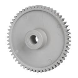 Made in USA - 48 Pitch, 2-1/4" Pitch Diam, 2.333" OD, 54 Tooth Spur Gear - 1/4" Face Width, 5/16" Bore Diam, 43/64" Hub Diam, 20° Pressure Angle, Acetal - Best Tool & Supply