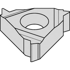 Kennametal - 16EL External Left Hand 12 UN Laydown Threading Insert - Grade KC5025, TiAlN Coated Carbide, 9.53mm Inscribed Circle - Best Tool & Supply