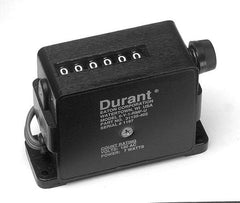 Durant - 6 Digit Wheel Display Counter - Keyed Reset - Best Tool & Supply