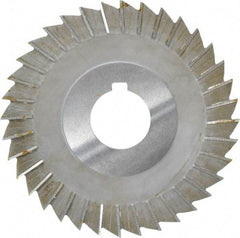 Value Collection - 5" Blade Diam x 1/8" Blade Thickness, 1-1/4" Hole, 40 Teeth, High Speed Steel Side Chip Saw - Straight Tooth, Arbor Connection, Uncoated - Best Tool & Supply