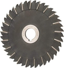 Value Collection - 6" Blade Diam x 3/16" Blade Thickness, 1" Hole, 42 Teeth, High Speed Steel Side Chip Saw - Staggered Tooth, Arbor Connection, Uncoated - Best Tool & Supply