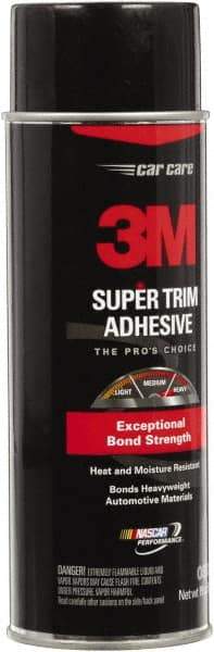 3M - 19 oz Aerosol Yellow Spray Adhesive - High Tack, 180°F Heat Resistance - Best Tool & Supply