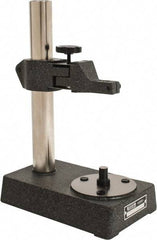 SPI - Meehanite Cast Iron, Rectangular Base, Comparator Gage Stand - 11" High, 8" Base Length x 5" Base Width x 2" Base Height, Includes Holder - Best Tool & Supply