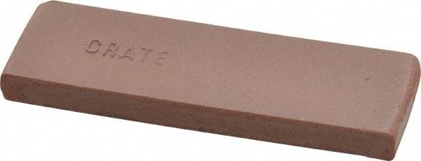 Cratex - 1" Wide x 3" Long x 1/4" Thick, Oblong Abrasive Stick - Fine Grade - Best Tool & Supply