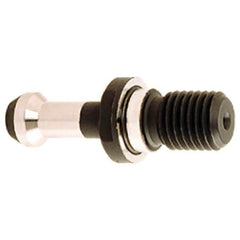 Iscar - BT30 Taper, M12x1.75 Thread, 45° Angle Radius, Standard Retention Knob - 1.6929" OAL, 0.4331" Knob Diam, 0.9055" from Knob to Flange - Exact Industrial Supply