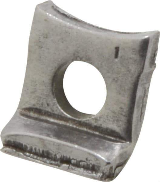 Dayton Lamina - Die & Mold Shoulder Bushing Clamp - 1-1/4, 1-1/2, 1-3/4, 2, 2-1/2, 3, 3-3/4 & 4" Diam Compatability, 25/32" Long x 5/8" Wide x 3/8" High, 0.193" Clamp Tail Height - Best Tool & Supply