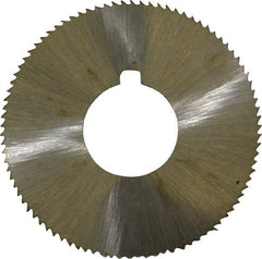 Value Collection - 1-3/4" Diam x 0.057" Blade Thickness x 5/8" Arbor Hole Diam, 90 Tooth Slitting and Slotting Saw - Arbor Connection, Right Hand, Uncoated, High Speed Steel, Concave Ground, Contains Keyway - Best Tool & Supply