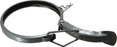 Made in USA - 4" ID Galvanized Duct Clamp with PVC Seal - Best Tool & Supply