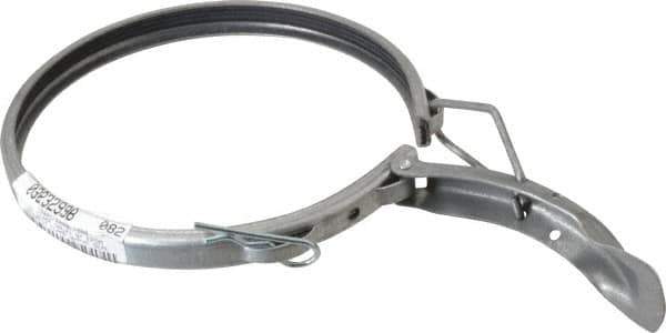 Made in USA - 5" ID Galvanized Duct Clamp with PVC Seal - Best Tool & Supply