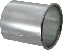 Made in USA - 4" ID Galvanized Duct Adapter - 4" Long, 22 Gage - Best Tool & Supply