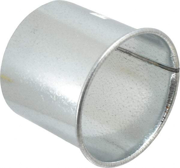 Made in USA - 5" ID Galvanized Duct Adapter - 4" Long, 22 Gage - Best Tool & Supply