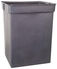 Rubbermaid - 42 Gal Rectangle Plastic Rigid Trash Can Liner - 23-1/4" Long x 20-1/4" Wide x 29" High, Compatible with Container Series Glutton - Best Tool & Supply