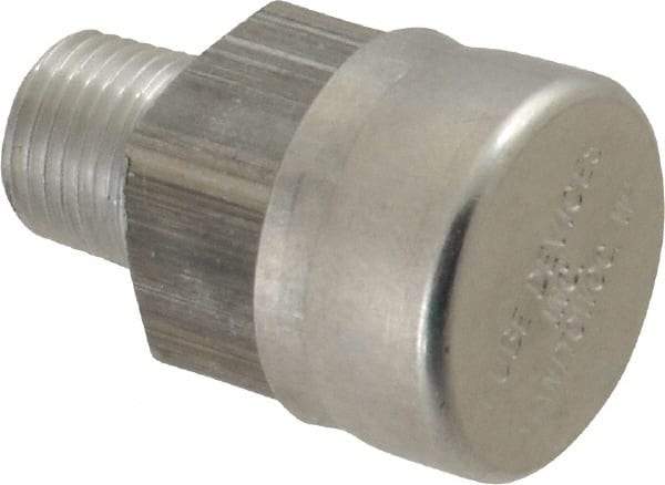 LDI Industries - 1/8 Thread, Aluminum, Protected Vent - 1-1/8" High, 9/16" Hex Flats Diam - Best Tool & Supply