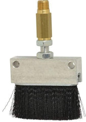 LDI Industries - 2-1/4" Long Brush, 2-1/4" Width/Diam, PTF Thread Oil Reservoir Lubrication Brushes - 1-5/32" Bristle Length, 250°F, 2-3/8" Length Under Mounting Thread, Straight Shank - Best Tool & Supply