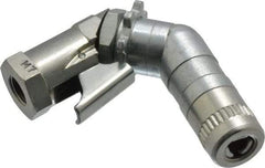 Alemite - 10,000 Operating psi, 3-1/2" Long, 1/8 Thread, Grease Gun Coupler - NPTF (F) Thread - Best Tool & Supply