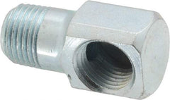 Alemite - 90° Head Angle, Grease Fitting Adapter - 1" Overall Height, 7/16" Shank Length - Best Tool & Supply