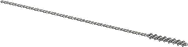 Osborn - 0.165" Diam Helical Nylon Tube Brush - 1" Brush Length, 5" OAL, 0.093" Diam Shank - Best Tool & Supply