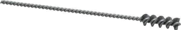 Osborn - 0.325" Diam Helical Nylon Tube Brush - 1" Brush Length, 5" OAL, 0.119" Diam Shank - Best Tool & Supply