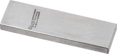 SPI - 0.1001" Rectangular Steel Gage Block - Accuracy Grade 0, Includes NIST Traceability Certification - Best Tool & Supply