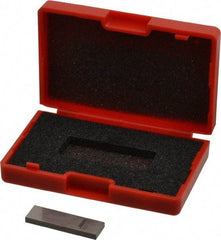 SPI - 0.1002" Rectangular Steel Gage Block - Accuracy Grade 0, Includes NIST Traceability Certification - Best Tool & Supply