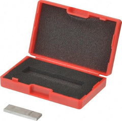 SPI - 0.103" Rectangular Steel Gage Block - Accuracy Grade 0, Includes NIST Traceability Certification - Best Tool & Supply