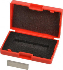 SPI - 0.104" Rectangular Steel Gage Block - Accuracy Grade 0, Includes NIST Traceability Certification - Best Tool & Supply